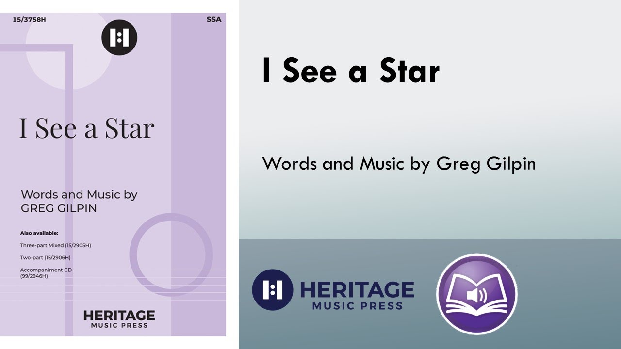 I See a Star (SSA) - Greg Gilpin