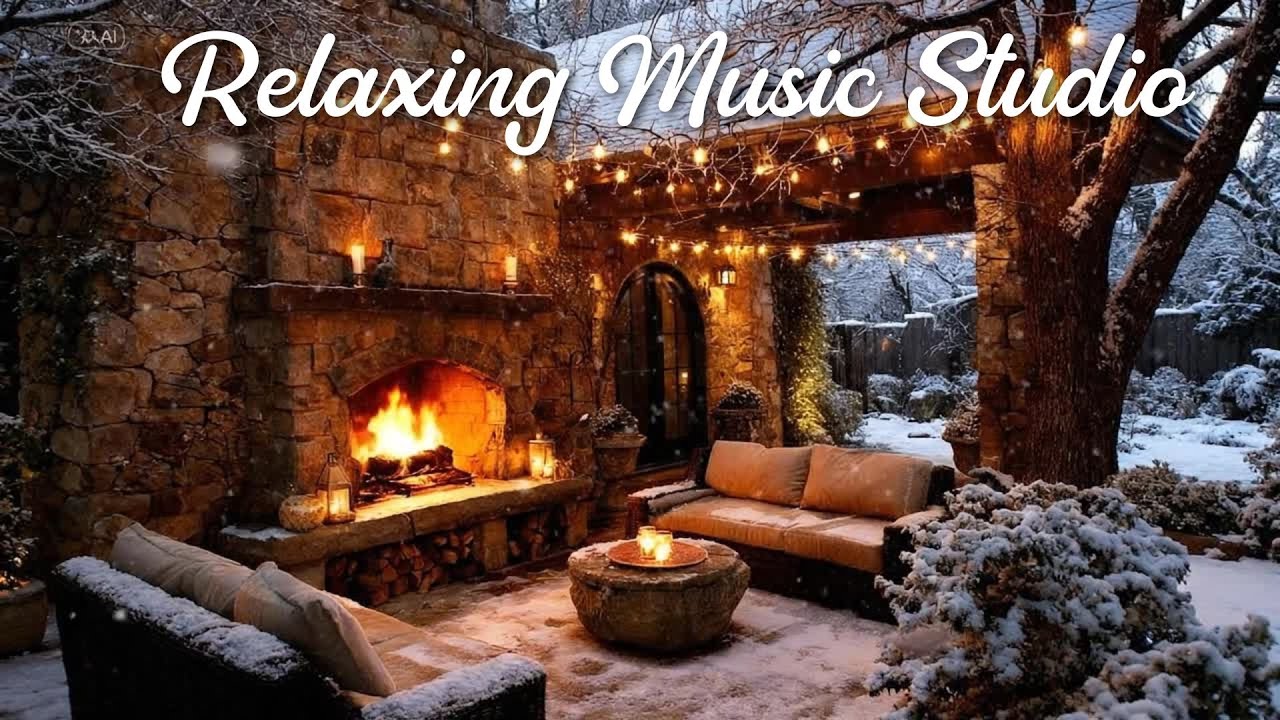 Calm Jazz Instrumentals ⛄ Serene Winter Night with Elegant Jazz Music