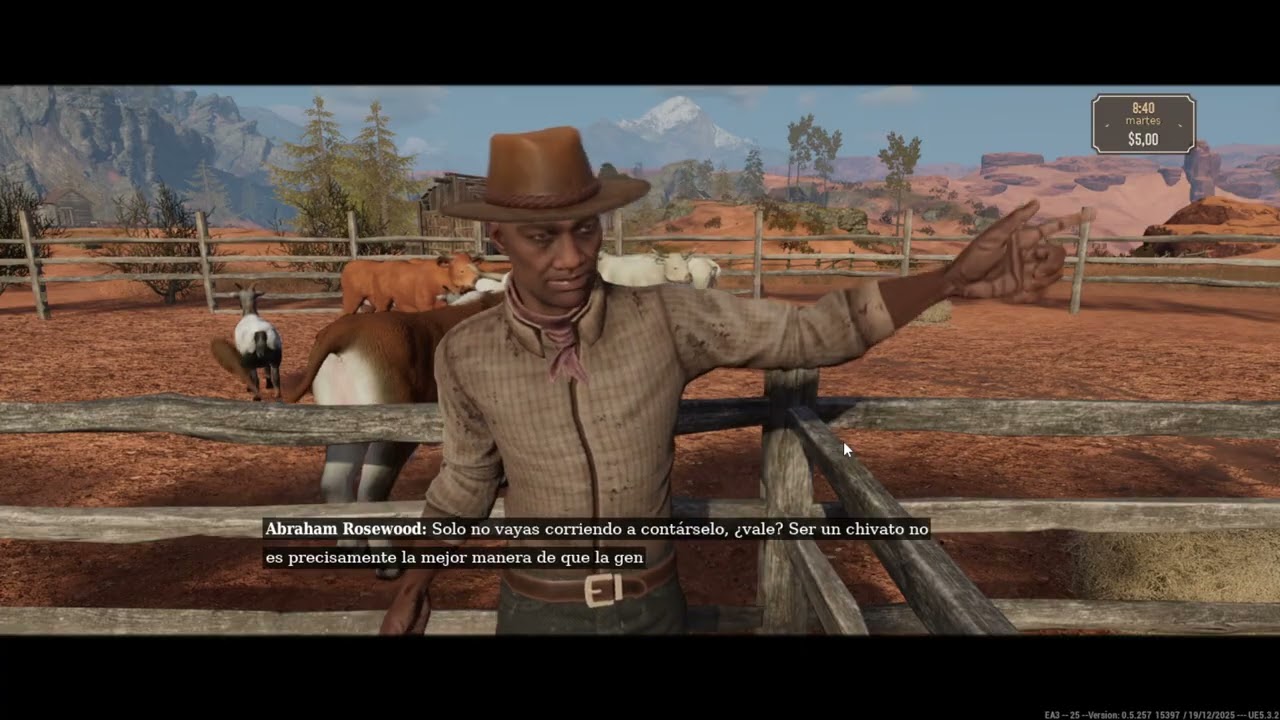 Cowboy life simulator