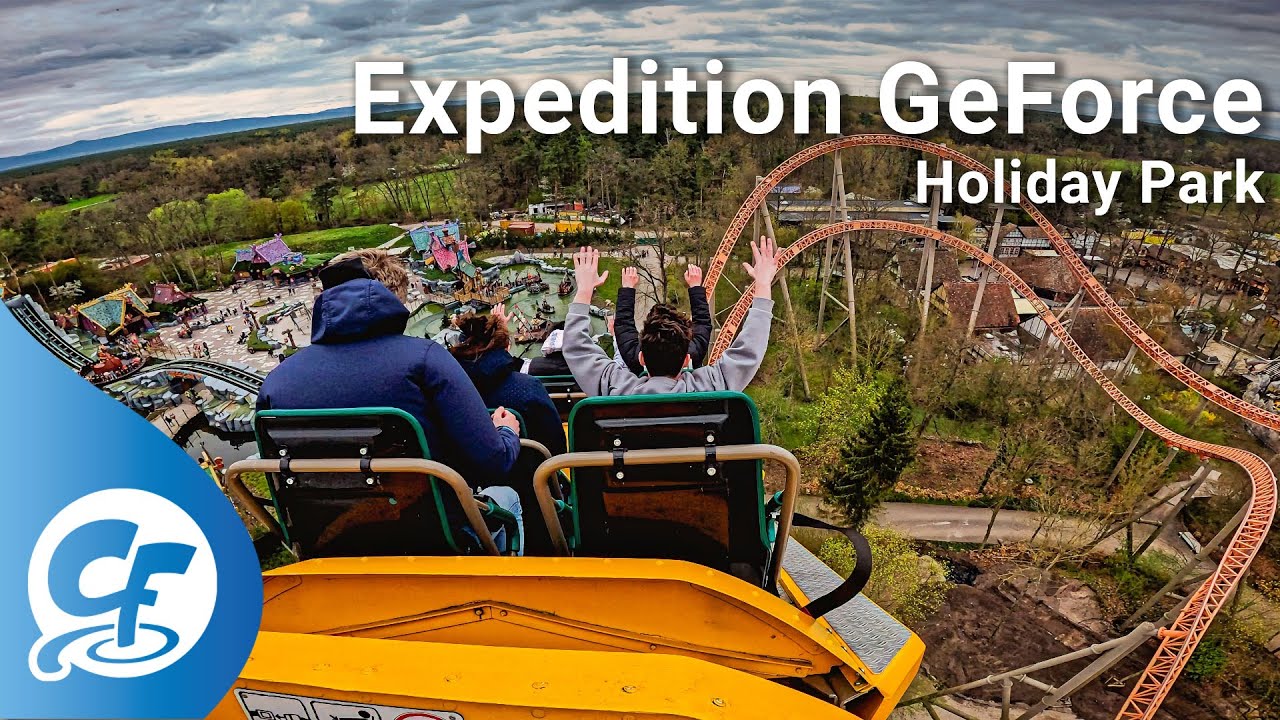 Expedition GeForce back seat on-ride 5K POV 60fps Holiday Park