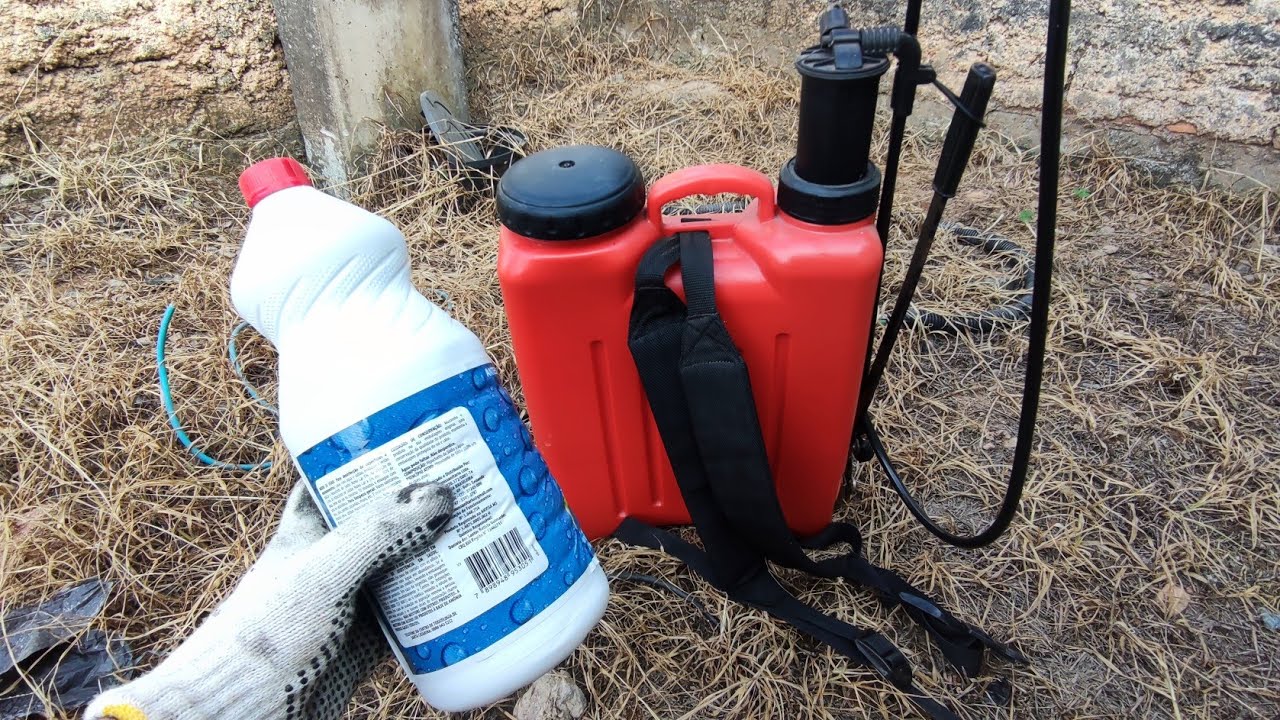 Aprenda a fazer um mata-mato caseiro que preste sem frescura,  ROUNDUP/GLIFOSATO.
