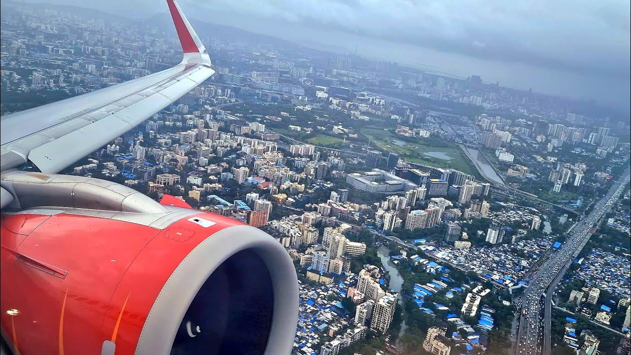 [4K] Air India A320neo Takeoff from Mumbai