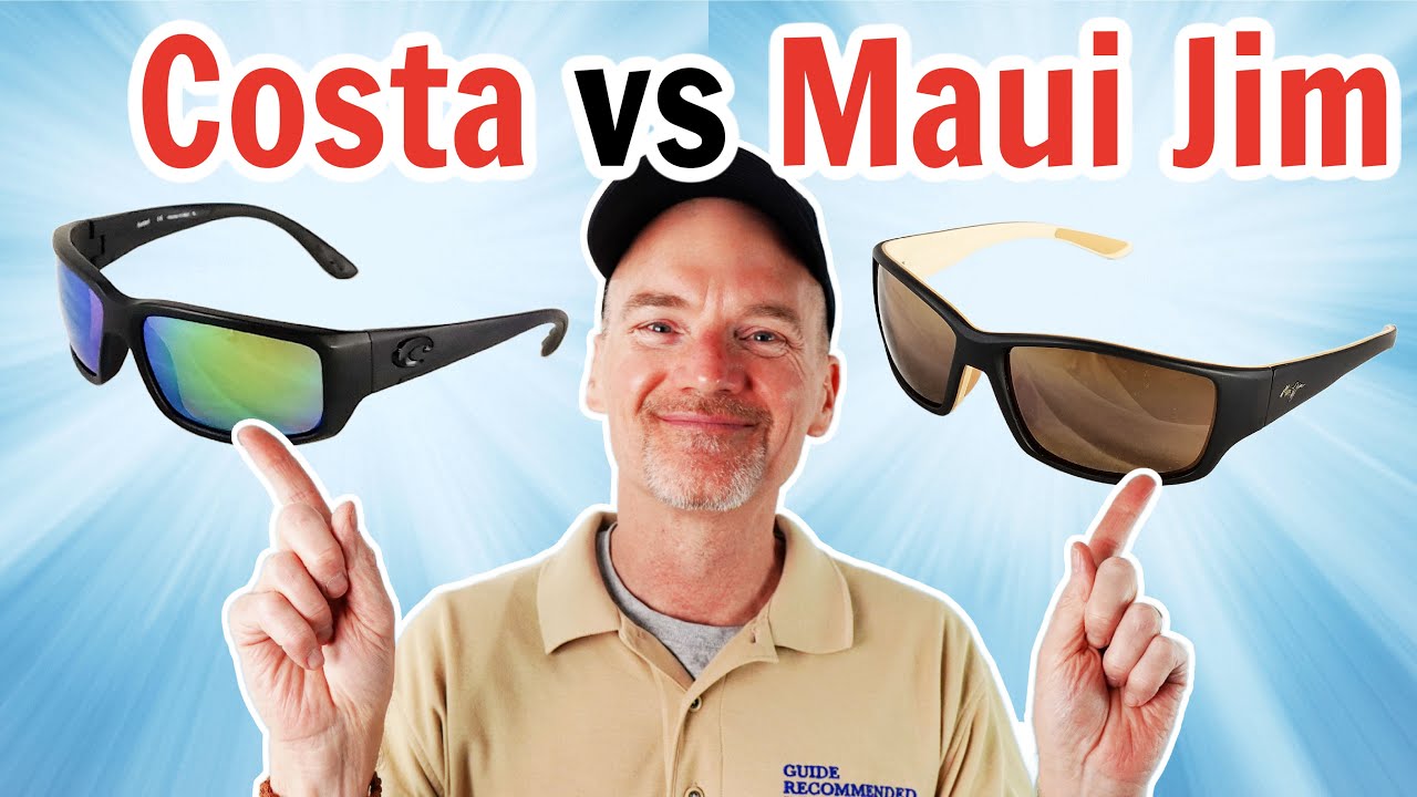 Солнцезащитные очки для рыбалки Costa Del Mar vs Maui Jim