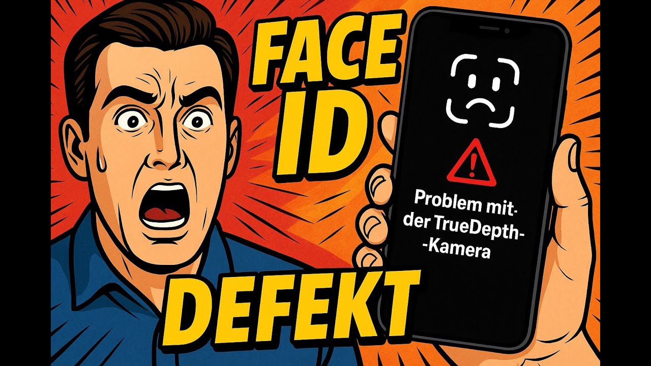 ❌iPhone zeigt „Problem mit der TrueDepth-Kamera“? ✅ So hilft RESQ bei Face ID-Fehlern!