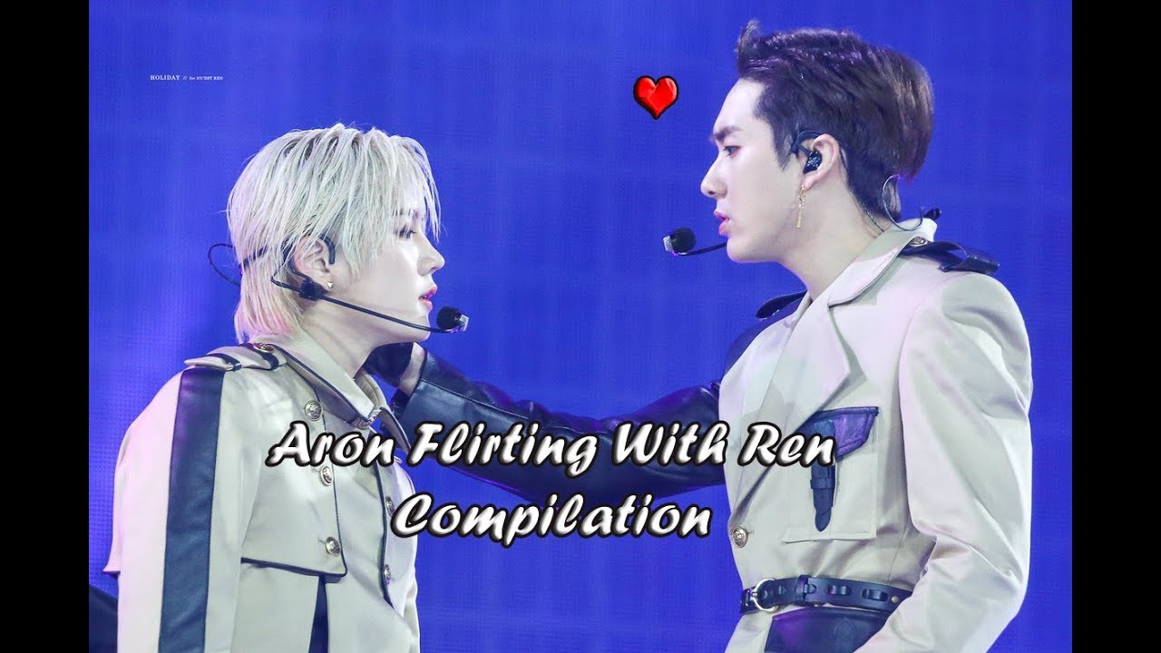 Aron Flirting With Ren Compilation (Eng Sub)