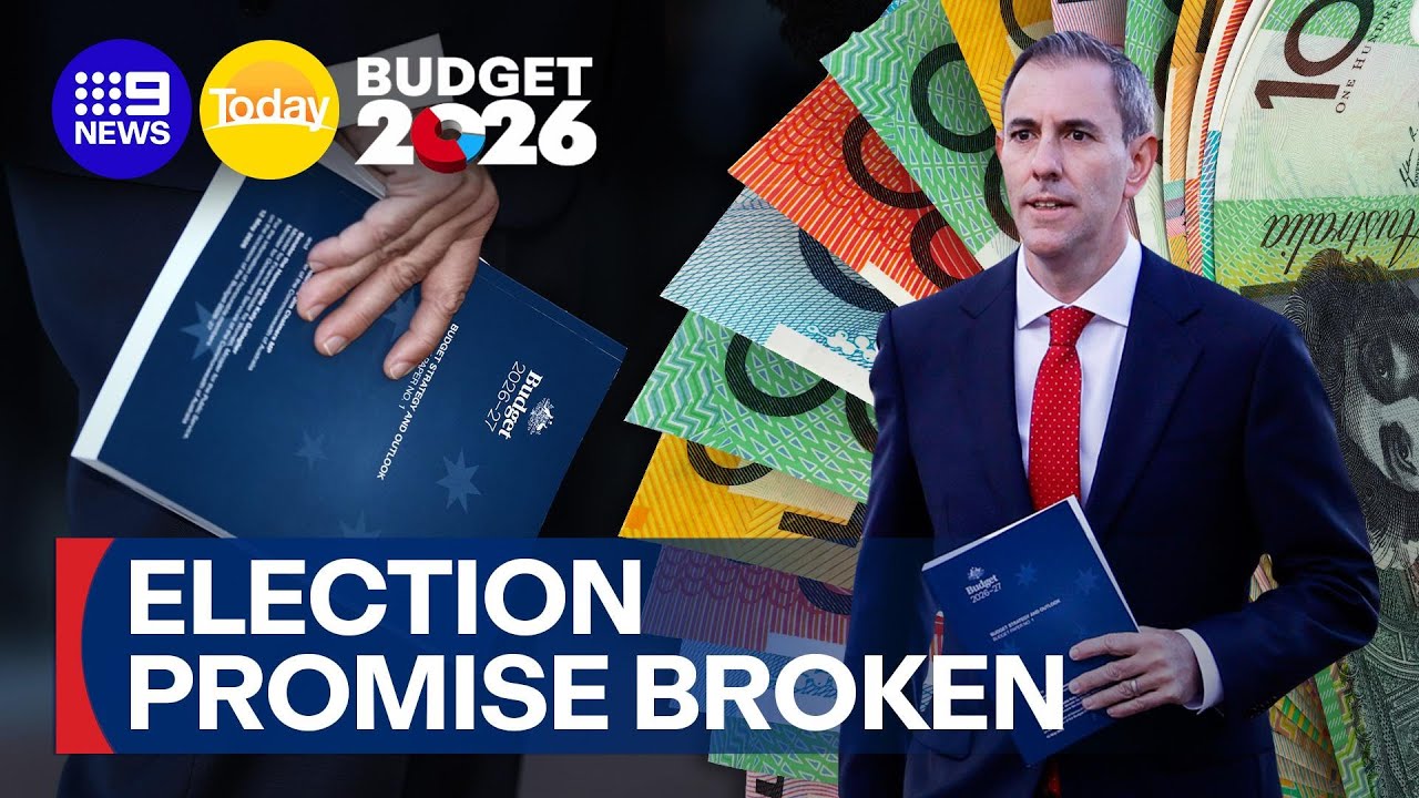 Election promise broken in 2026 Federal Budget | 9 News Australia