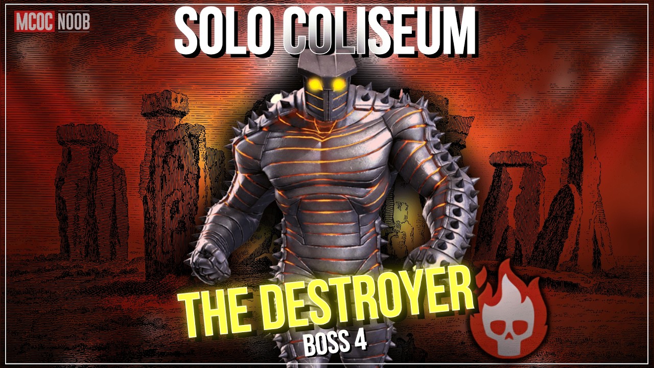 THE DESTROYER Boss 4 | Solo Coliseum – How to Beat This Fight Cleanly | MCOC