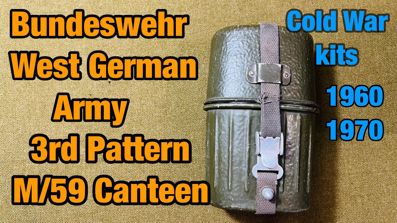 Bundeswehr 3rd pattern m/59 canteen