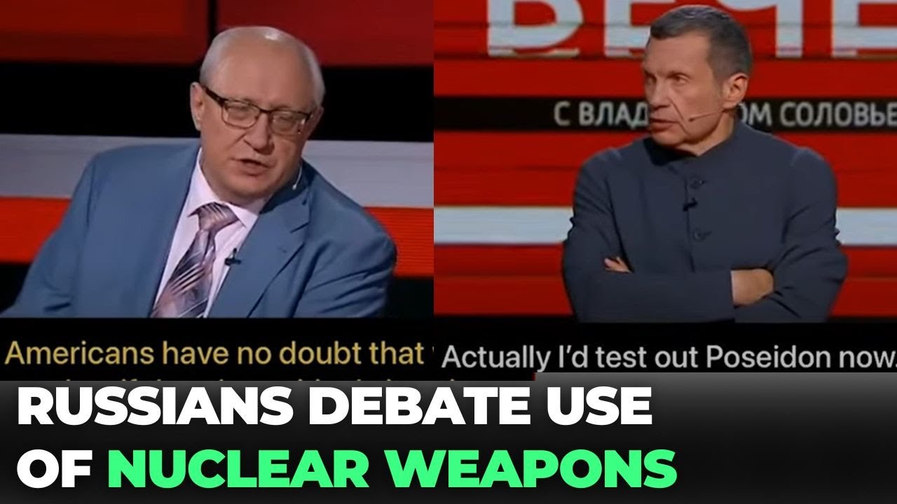WATCH: 'Let's Test Poseidon On England': Russian TV Casually Debates Use Of Nuclear Weapons