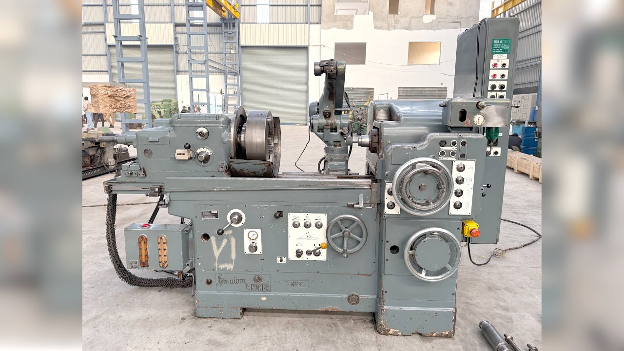 Spandau Lindner (Germany) Internal Grinding Machine - with Face Grinding Attachment!