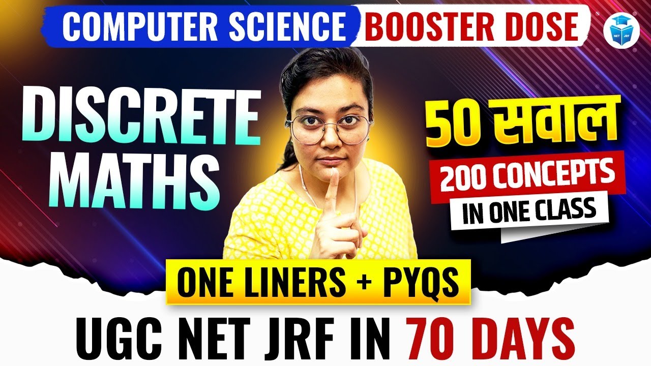 UGC NET Computer Science 2025 | Discrete Maths Concepts + PYQs | Aditi Mam