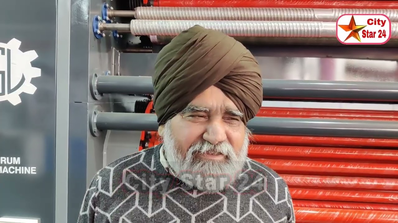लुधियाना जालंधर बायपास लगी एग्जिबिशन  गमशाडिस्प्ले की नई टेक्नोलॉजी की  मशीनें