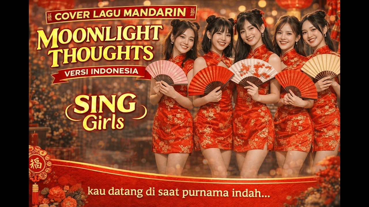 Lagu Imlek 2026 Paling Indah 🧧 Moonlight Thoughts – C-Pop AI Song Indonesia