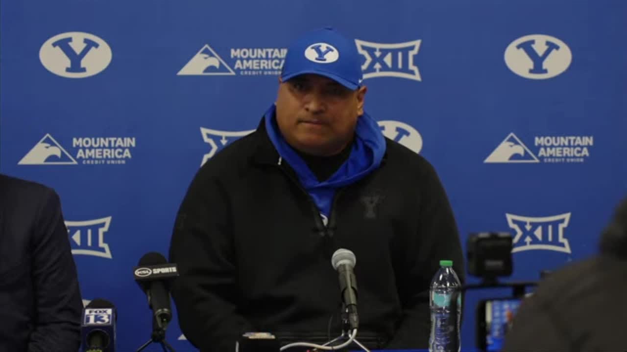 FULL PRESSER - Kalani Sitake signs extension to remain at BYU