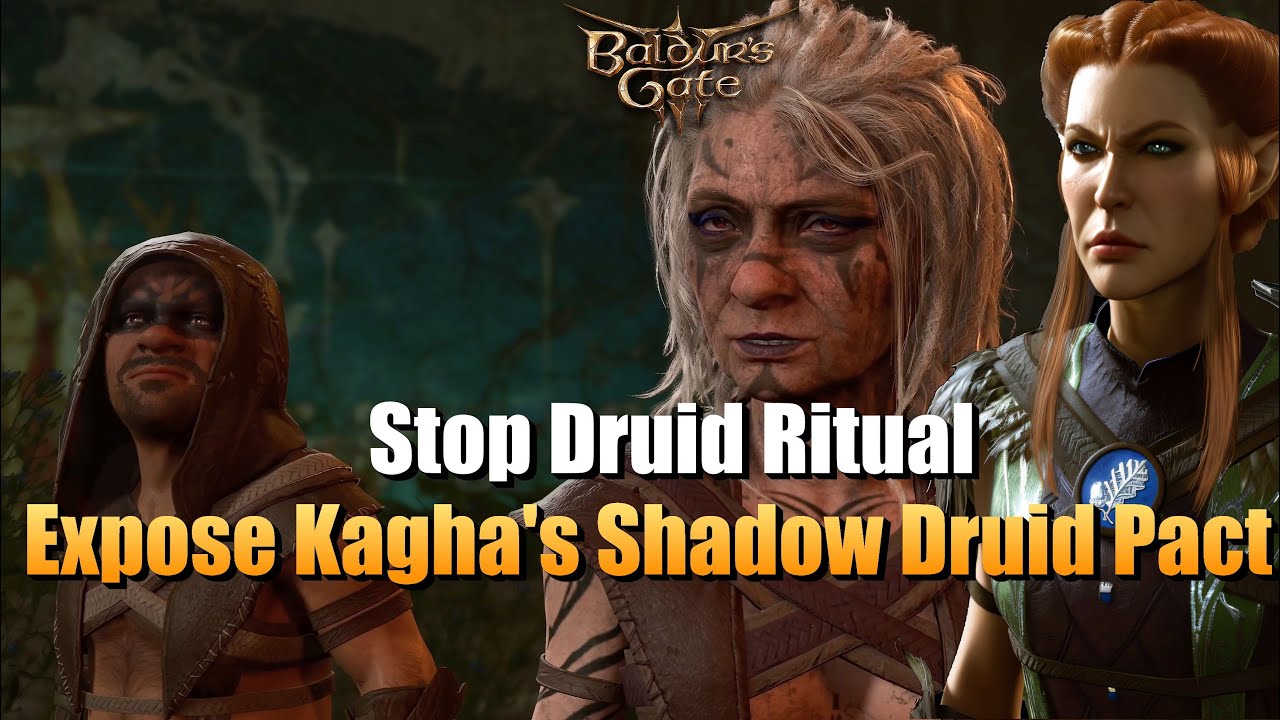 Baldur's Gate 3 — Расследование Каги — Остановка ритуала