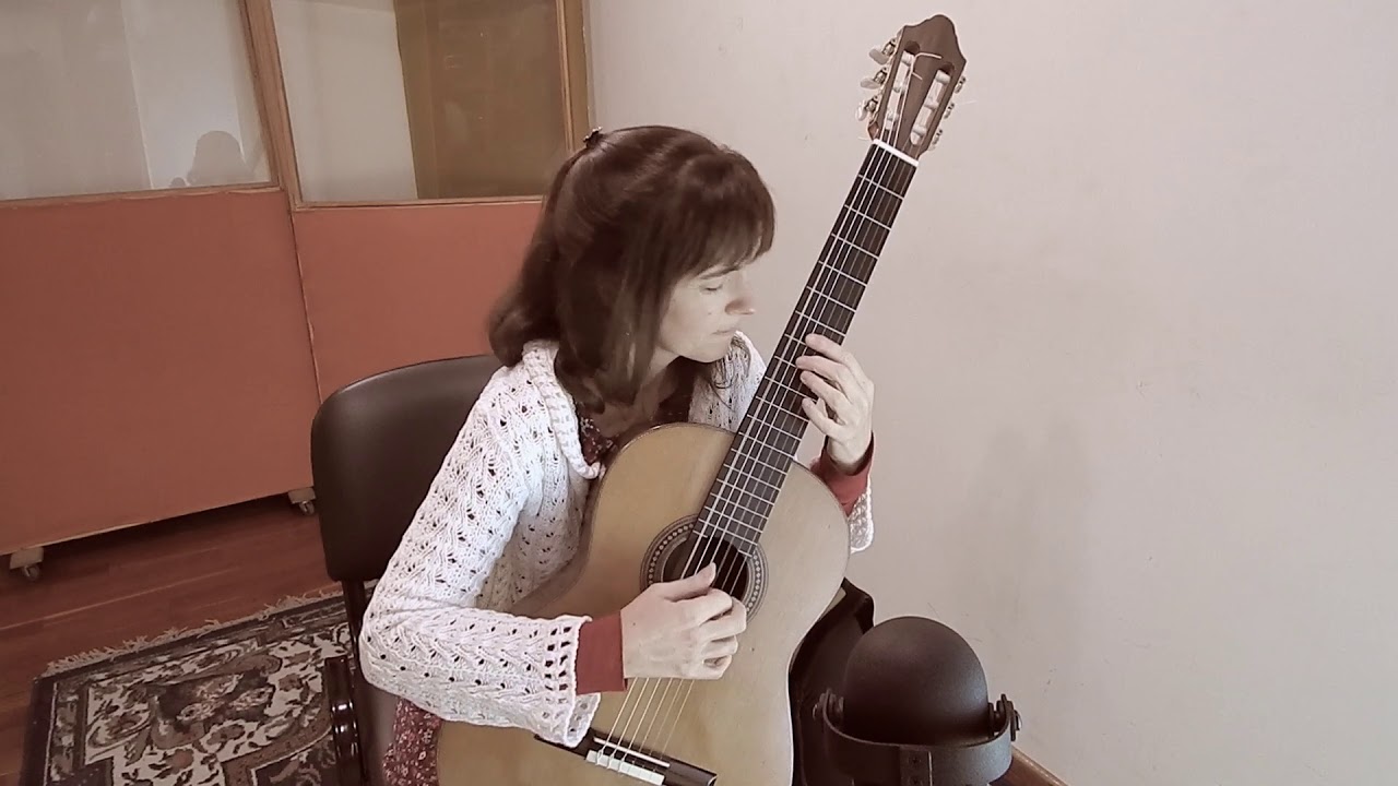 Cuando las sombras llegan  ( Eduardo Falú )  Virginia Pagola ( guitarra)