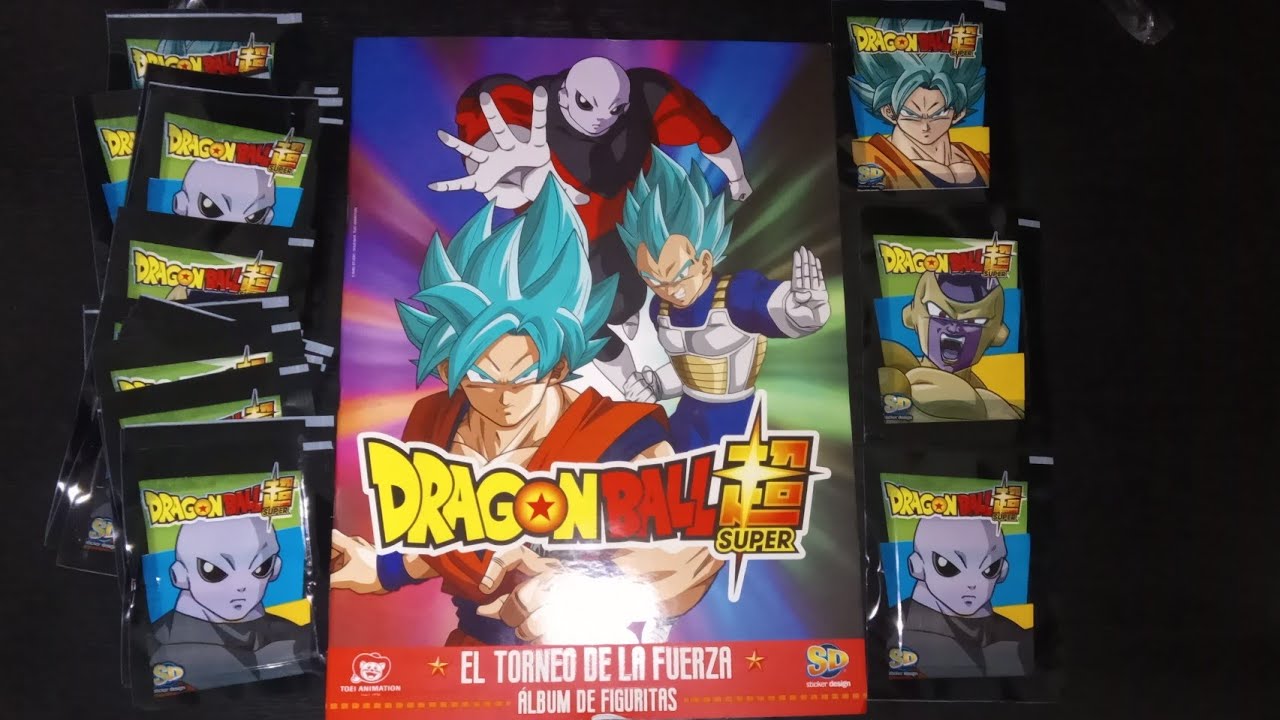 Nuevo Album Dragon Ball Super El Torneo de la Fuerza Unboxing De 20 sobres [Sticker Design 2022]