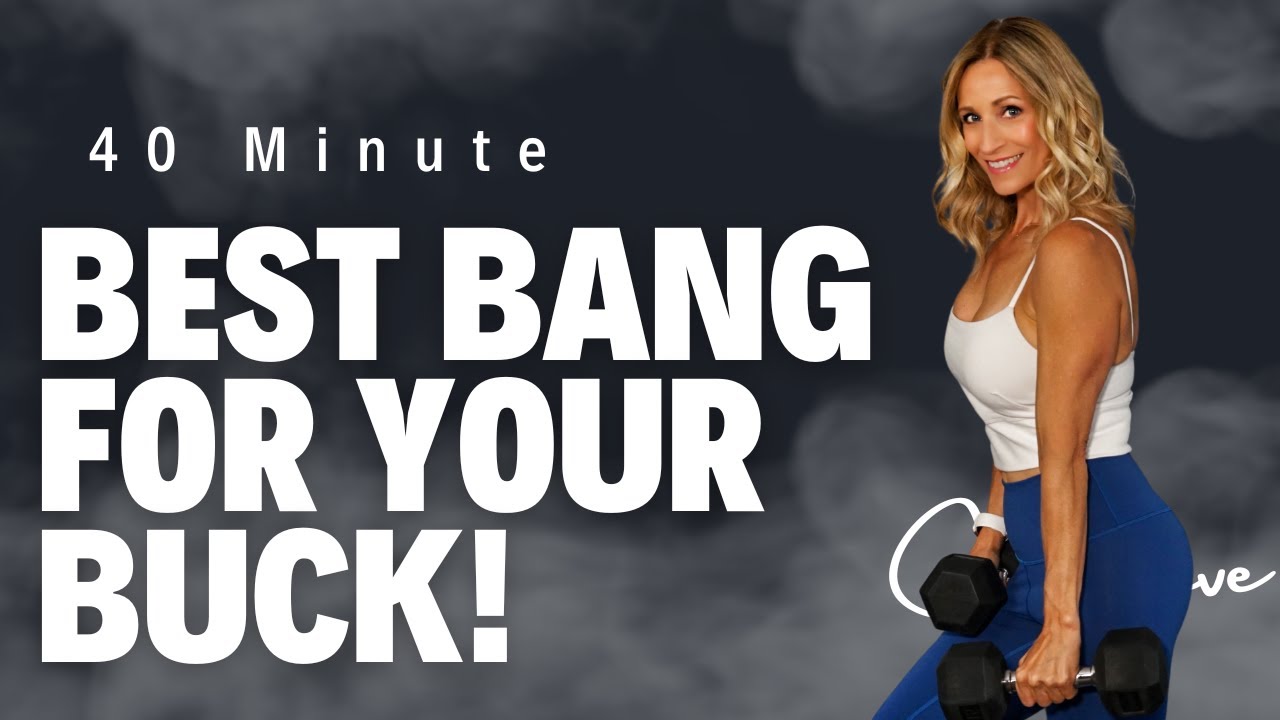 40 Minute Best Bang for Your Buck! Full Body Compound Workout | No Repeats