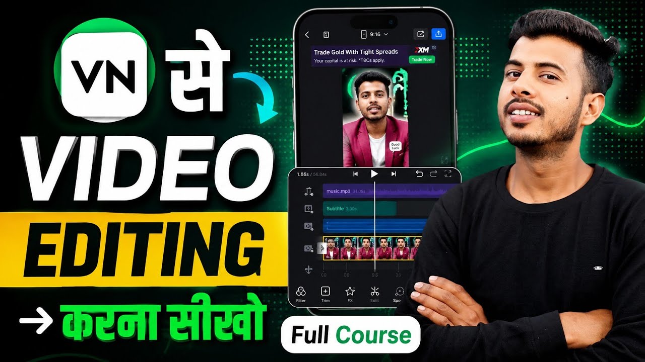 vn app se editing kaise kare | video editing kaise kare | vn video editor | video editing app