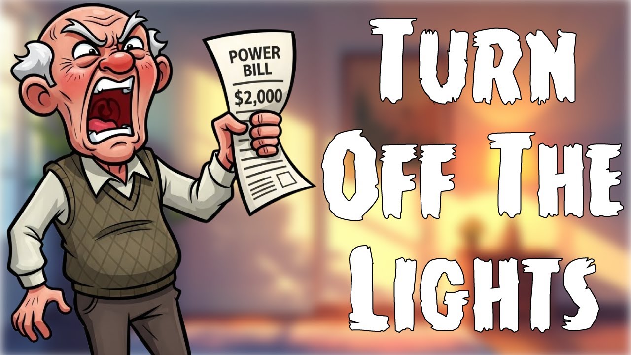🎵 Turn Off The Lights - Hilarious Country Comedy Song About Saving Electricity When You're Old