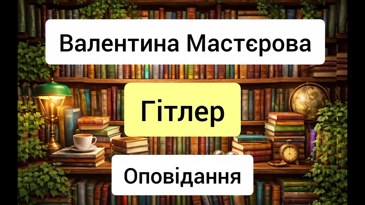 Гітлер - Валентина Мастєрова - оповідання - аудіокниги українською