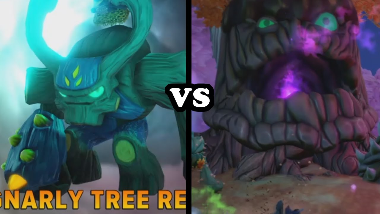 Skylanders Imaginators - Gnarly Tree Rex VS Angry Mutant Tree - TREE VS TREE