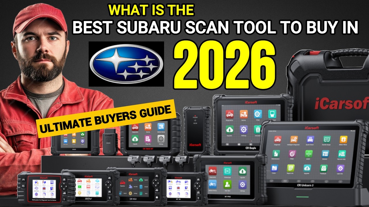 Лучший диагностический сканер OBD2 для Subaru, который можно купить в 2026 году — посмотрите виде...