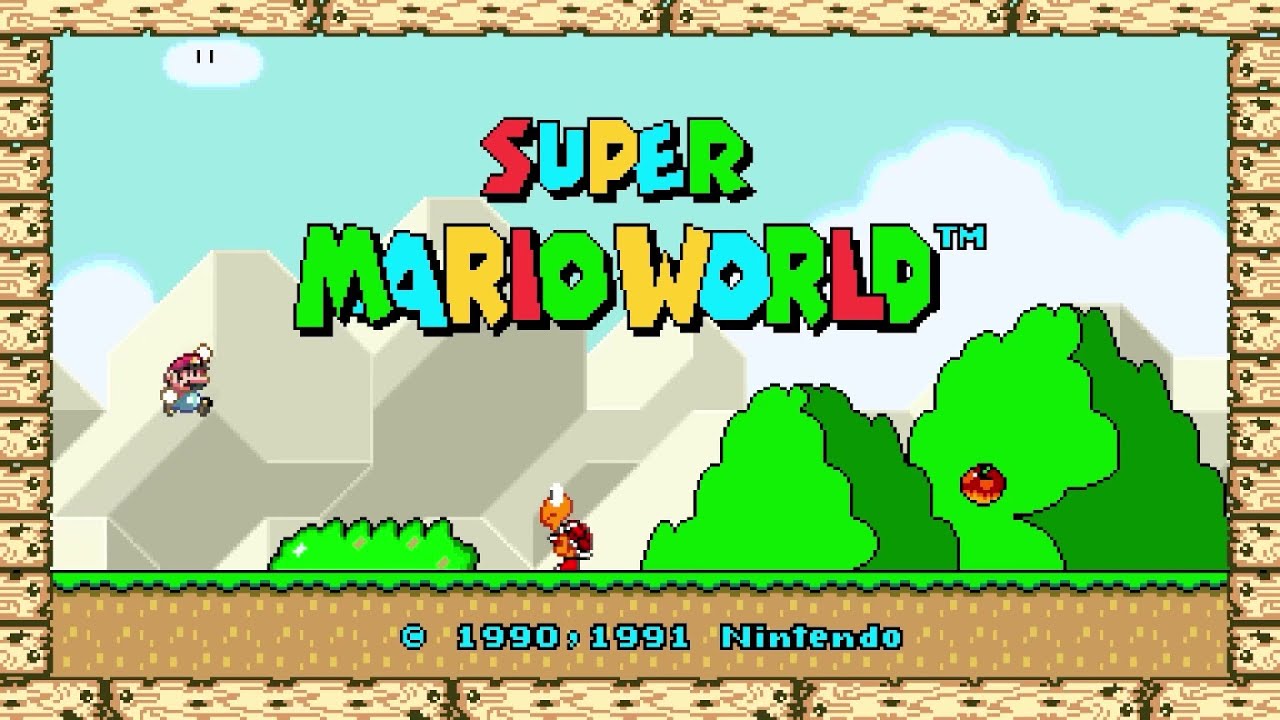 Super Mario World - 100% Longplay - Widescreen