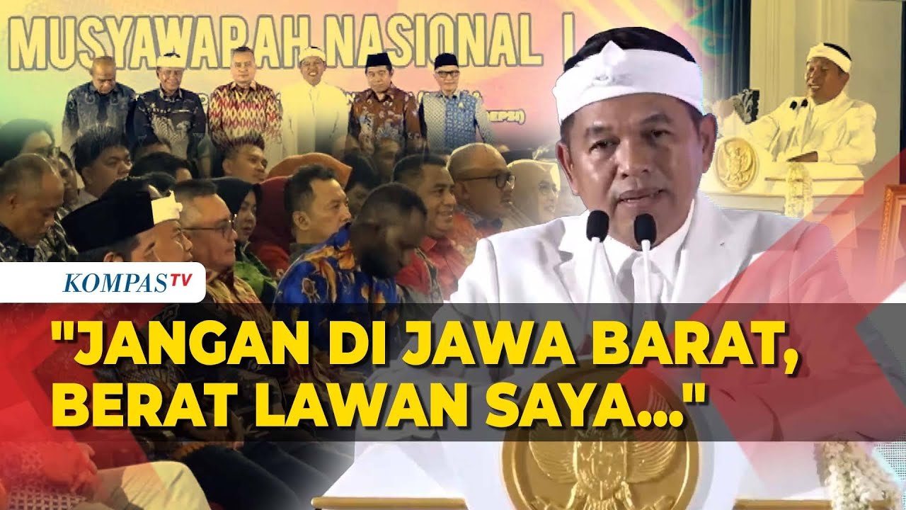 [FULL] Pidato Dedi Mulyadi di Depan DPRD se-Indonesia, Soroti Sumber Honor Anggota Dewan