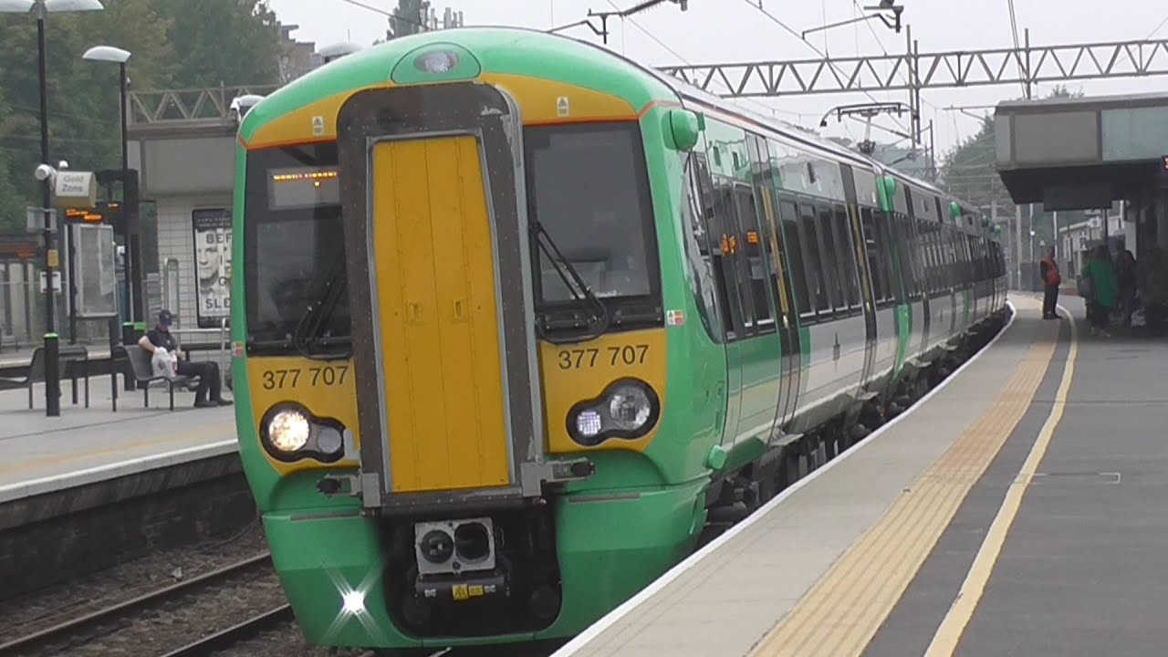 Southern & London Midland Trains At Watford Junction Station