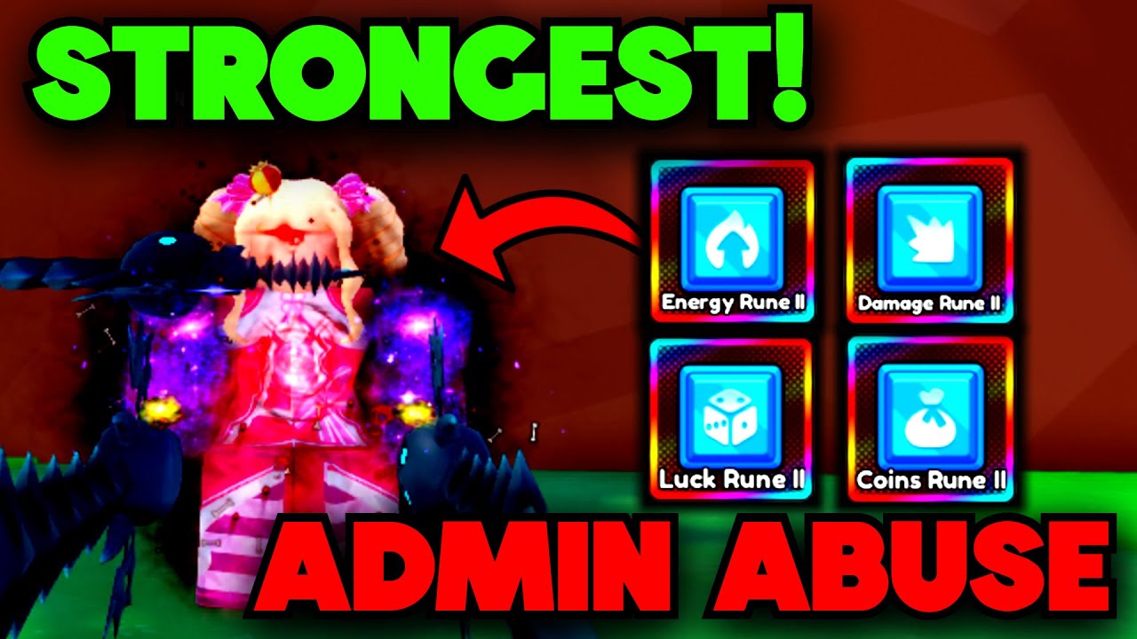 I BROKE the NEW UPDATE with *ADMIN ABUSE* and Became the STRONGEST in Anime Eternal!
