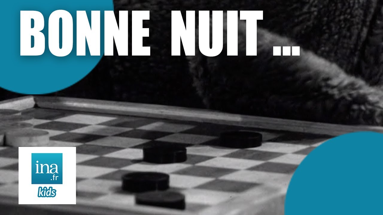 Nounours joue aux dames | Archive INA