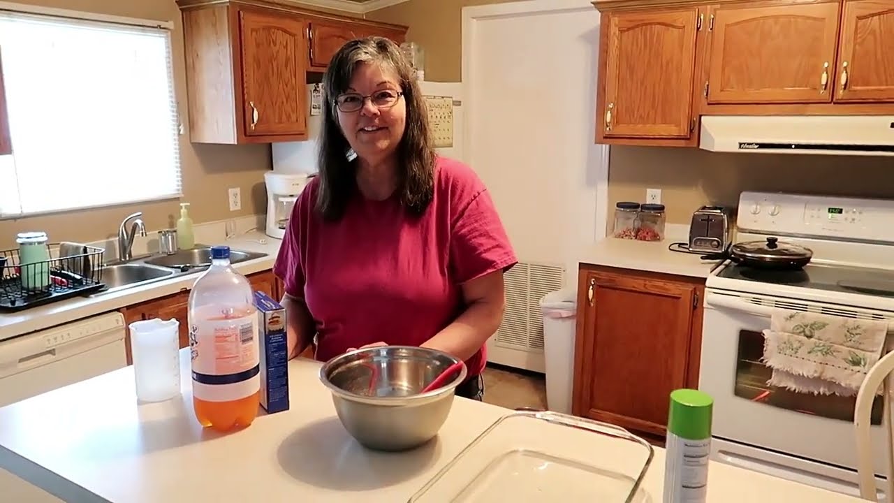 Orange Creamsicle 2 Ingredient Cake