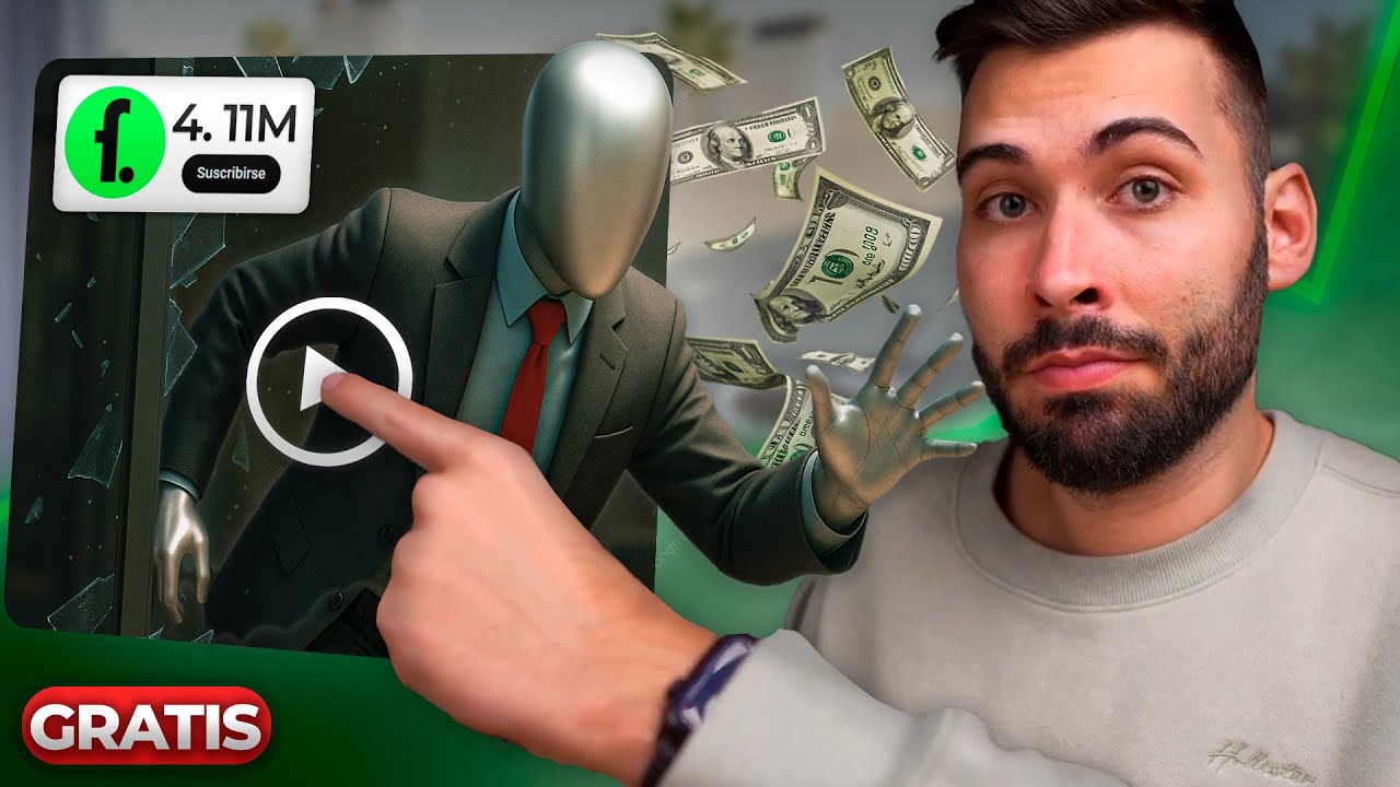 Creo animaciones 3D Virales monetizables por IA GRATIS (Guía completa Fácil)