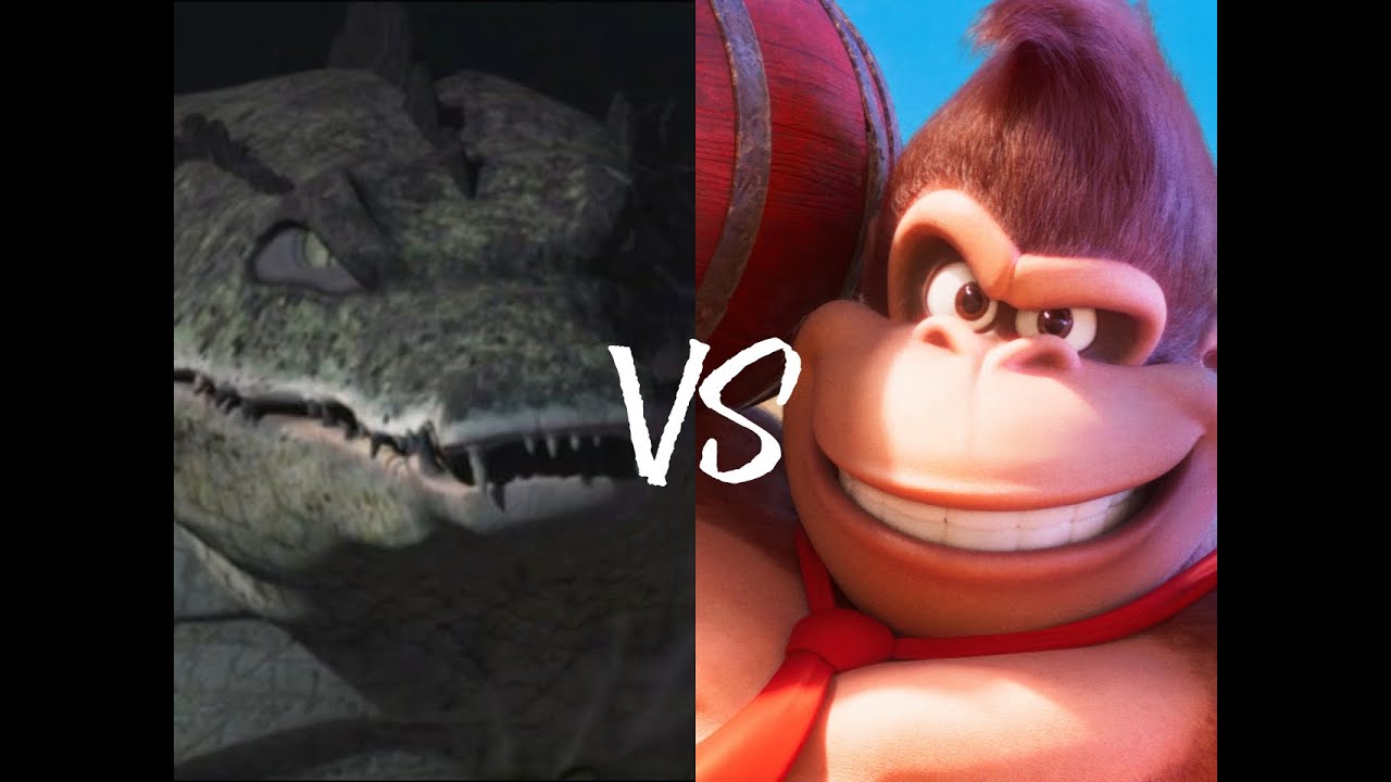 Leatherhead Vs Donkey kong