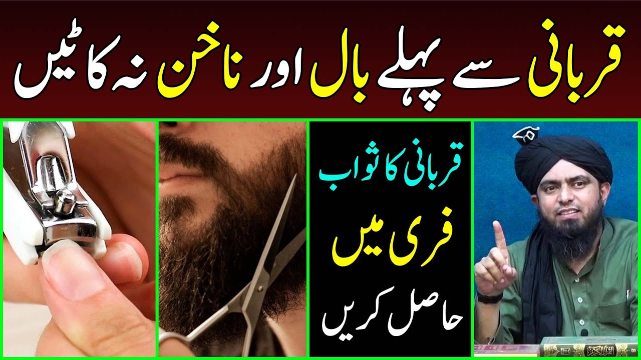 Qurbani se Pehle Baal aur Nakhun Kaatna ??? Qurbani ka Sawab Muft ??? Engineer Muhammad Ali Mirza