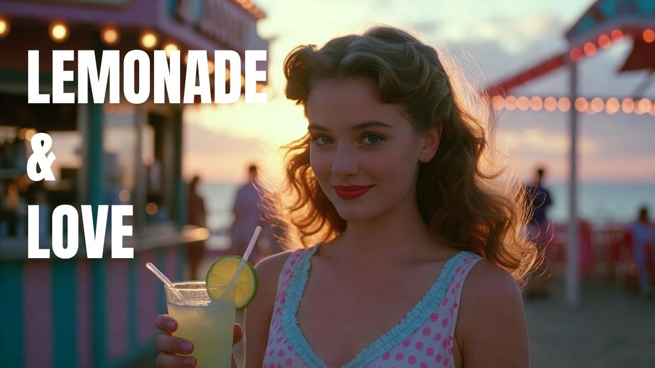 Upbeat 1950s Doo-Wop | Sunset Lemonade – Pastel Summer Love Song