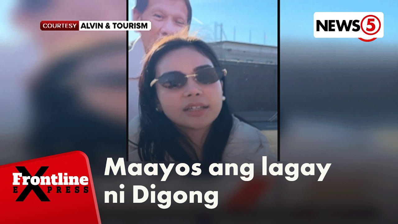 Kitty Duterte, muling binisita si Digong sa ICC Detention Facility | Frontline Express
