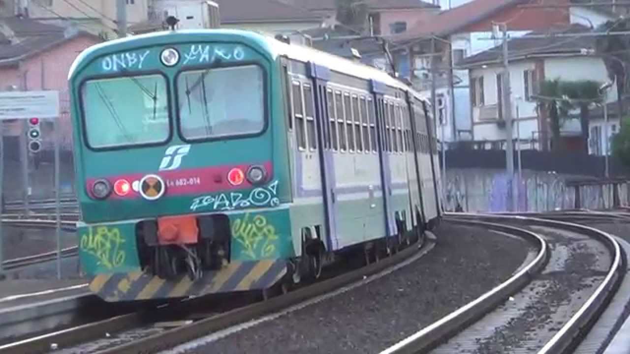 Treni alla stazione di Vezzano Ligure (PARTE 2)