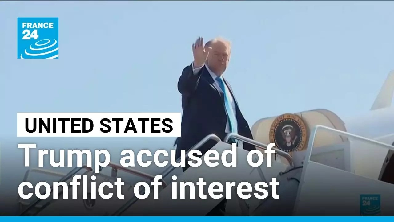 Trump accused of conflict of interest between his personal wealth and national security