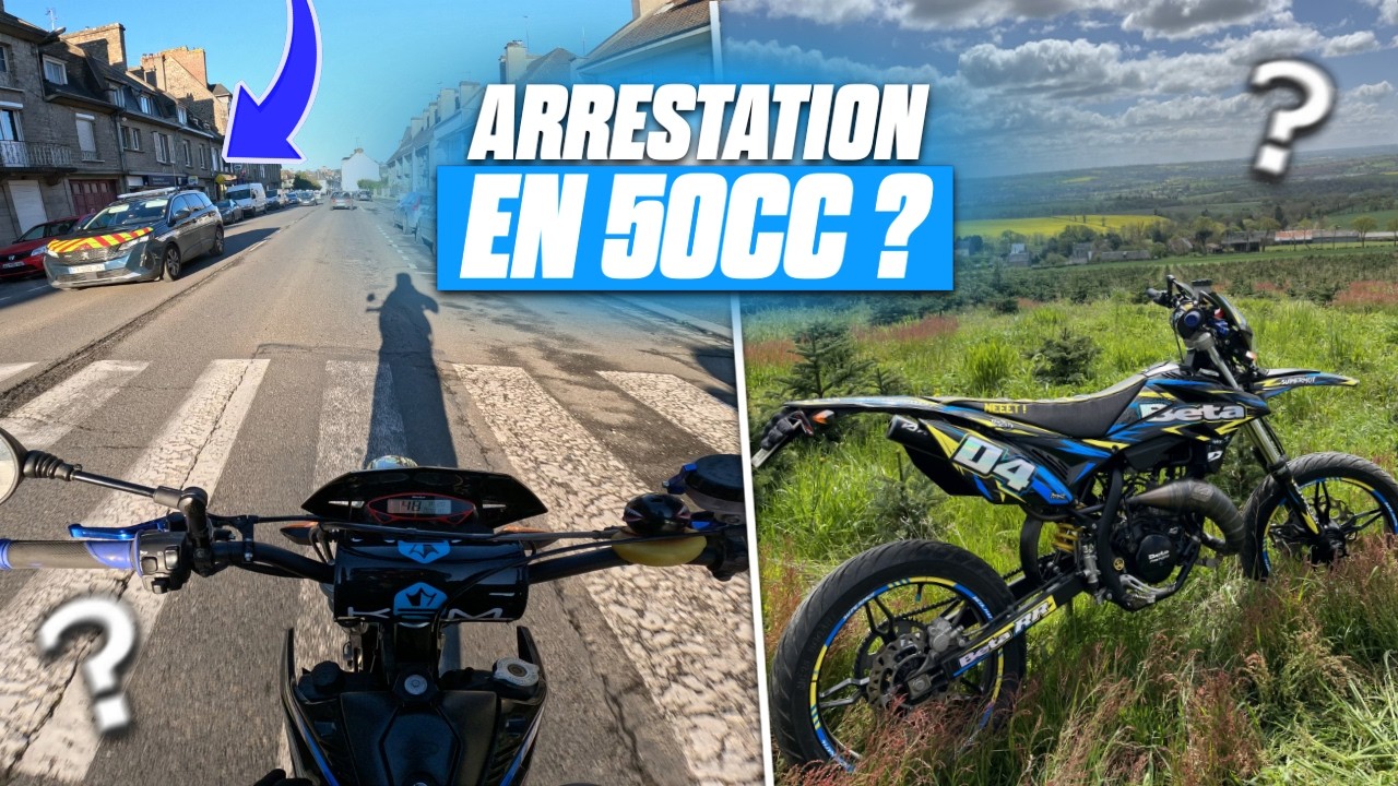 Je croise les gendarmes en 50cc je me fait arr&ecirc;t&eacute; ?!👮🏻(Retour de la beta)