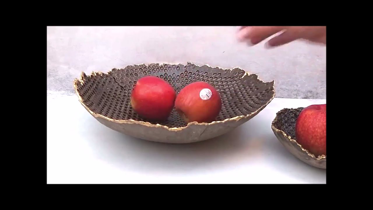 Decorative Bowl, Large Ceramic Fruit Bowl, Pottery Fruit Bowl, Ceramic Centerpiece, Big Serving Bowl
