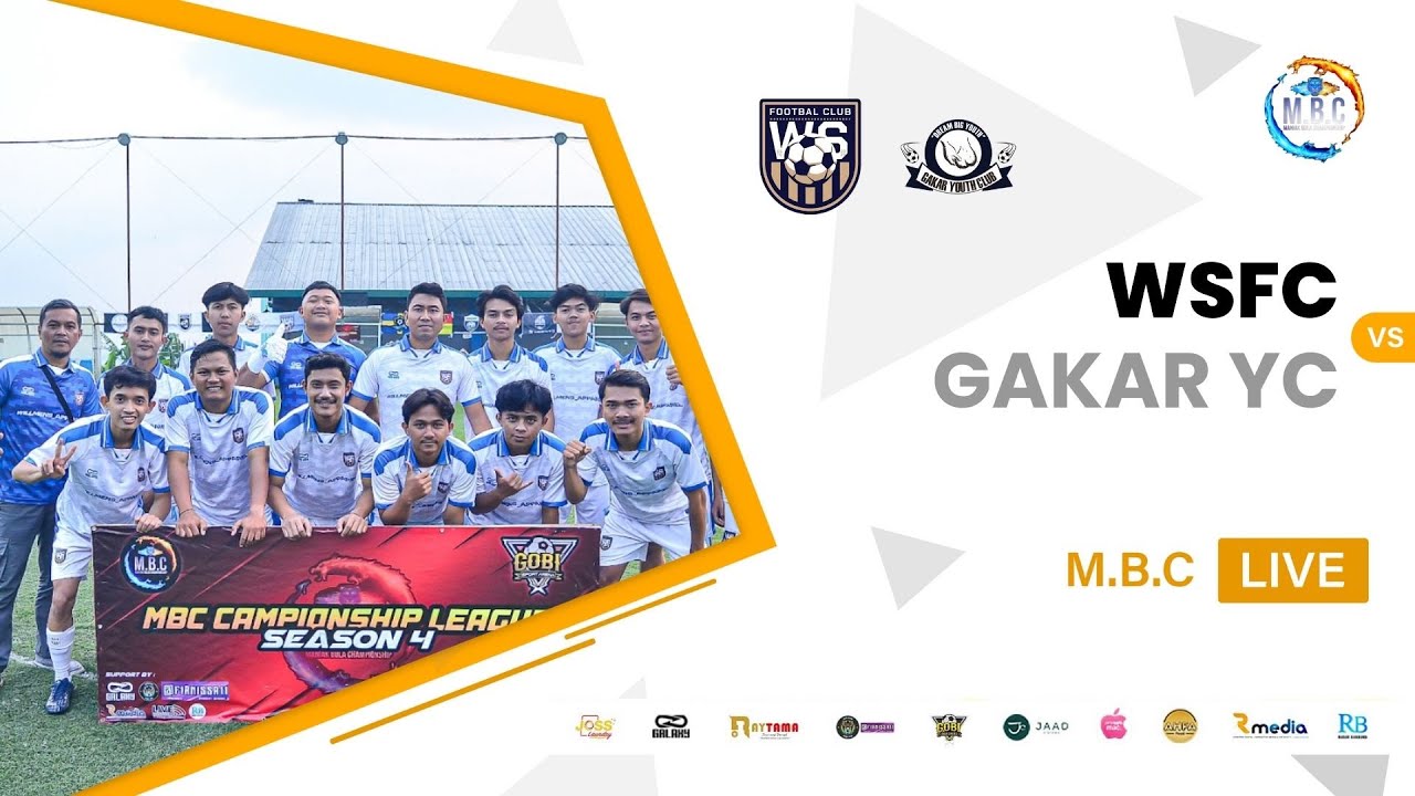 WSFC vs GAKAR YOUTH CLUB | MBC CHAMPIONSHIP SEASON 4 | LIVE