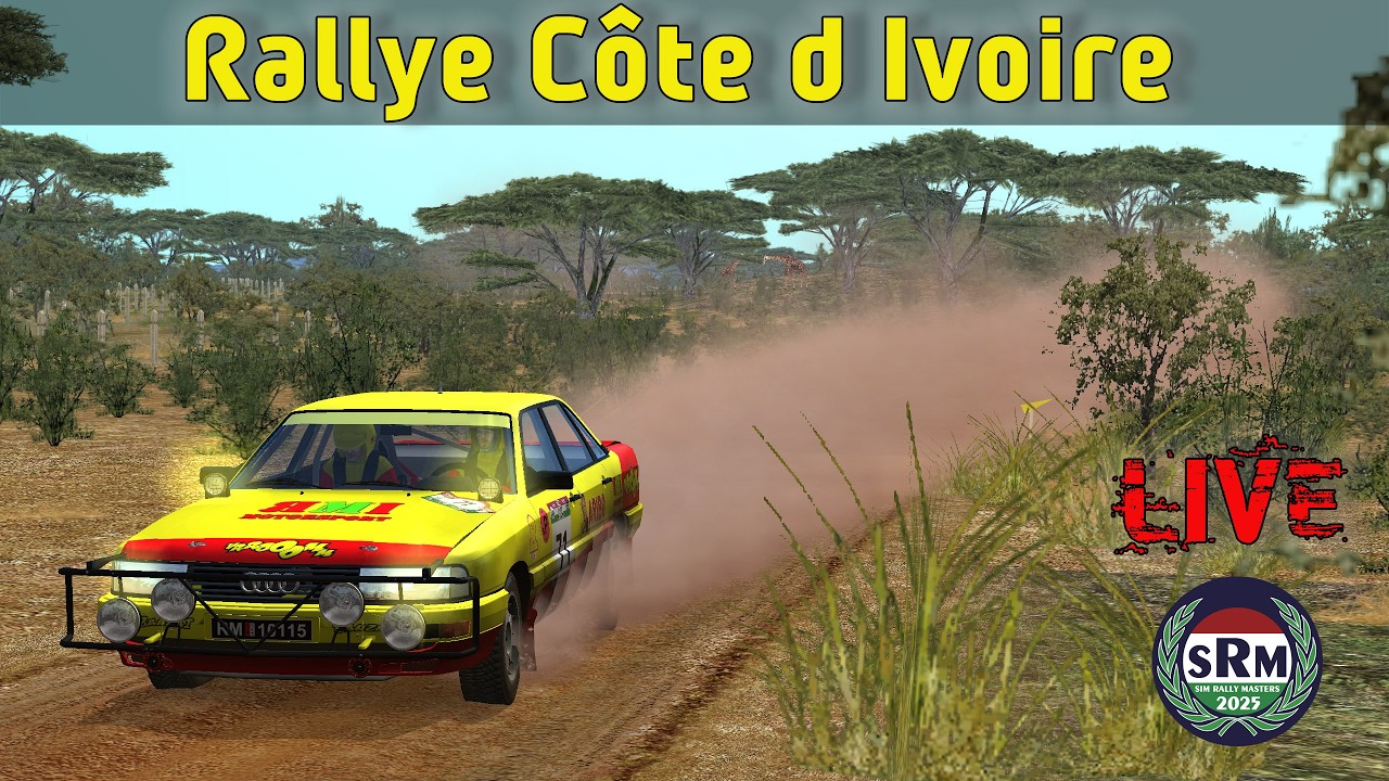 Rallye Côte d Ivoire Leg 1 - Sim Rally Masters 2025 Rd4 - Richard Burns Rally
