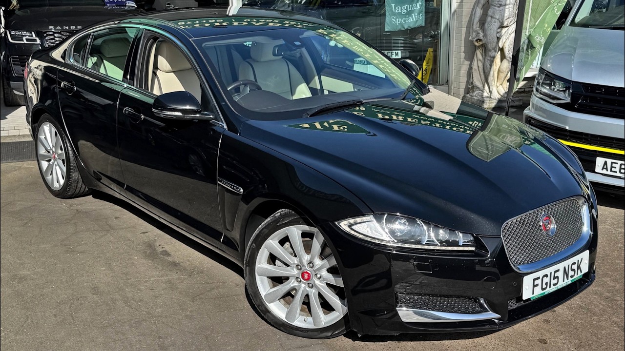 Jaguar XF 2.2d Portfolio 2015 года &mdash; доступные автомобили премиум-класса.