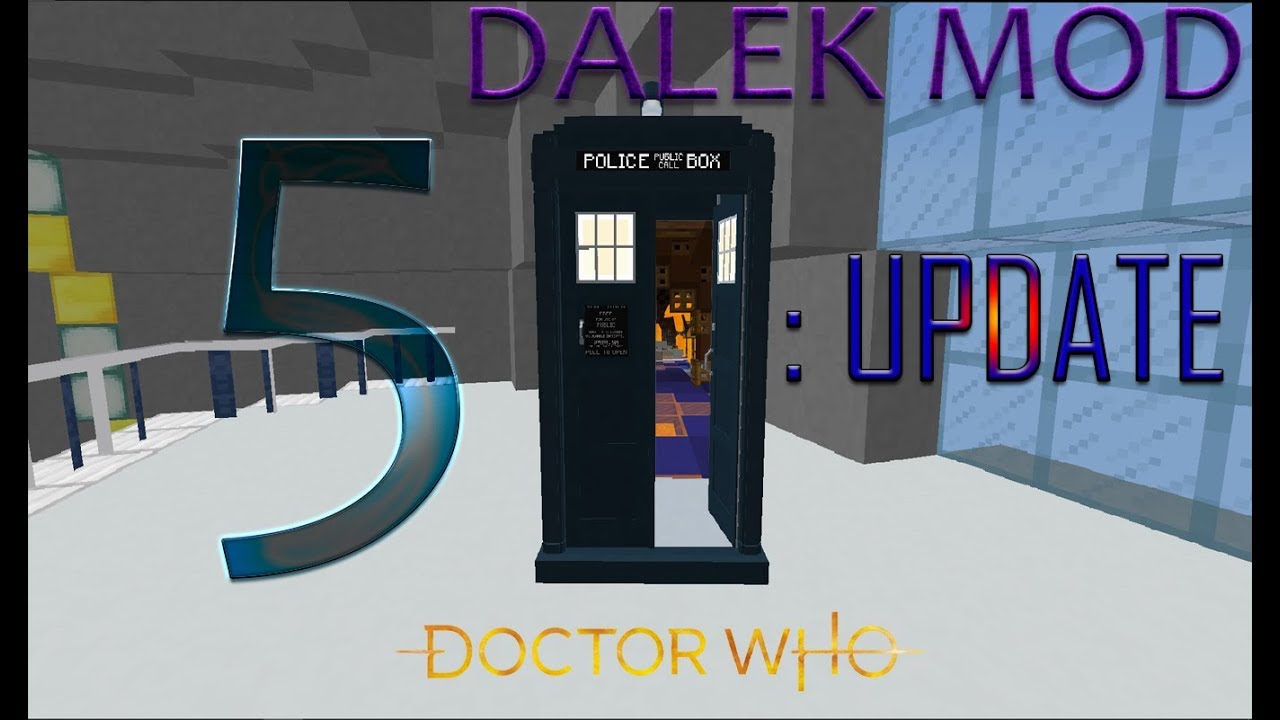Обзоры Модов#4:Minecraft РУССКИЙ ОБЗОР Dalek Mod-Update 50