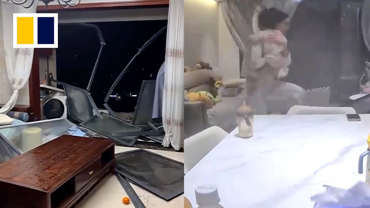 Powerful gusts blow away windows, killing at least 3 in China