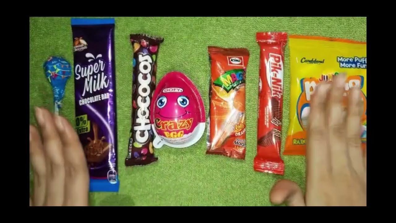 ASMR Most popular candys / Candy Treats / colourful lollipop candy/ satisfying  unwrapping sounds