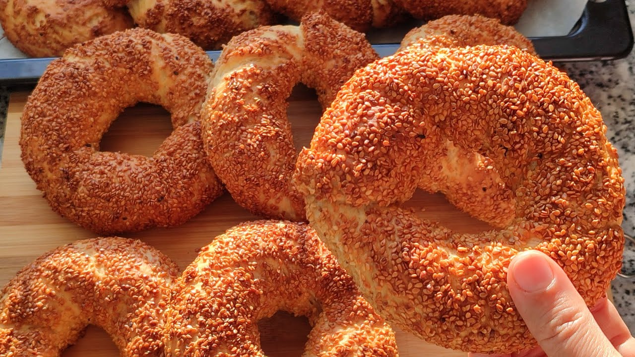 EVDE SÜTLÜ VE TEREYAĞLI SİMİT✅👌