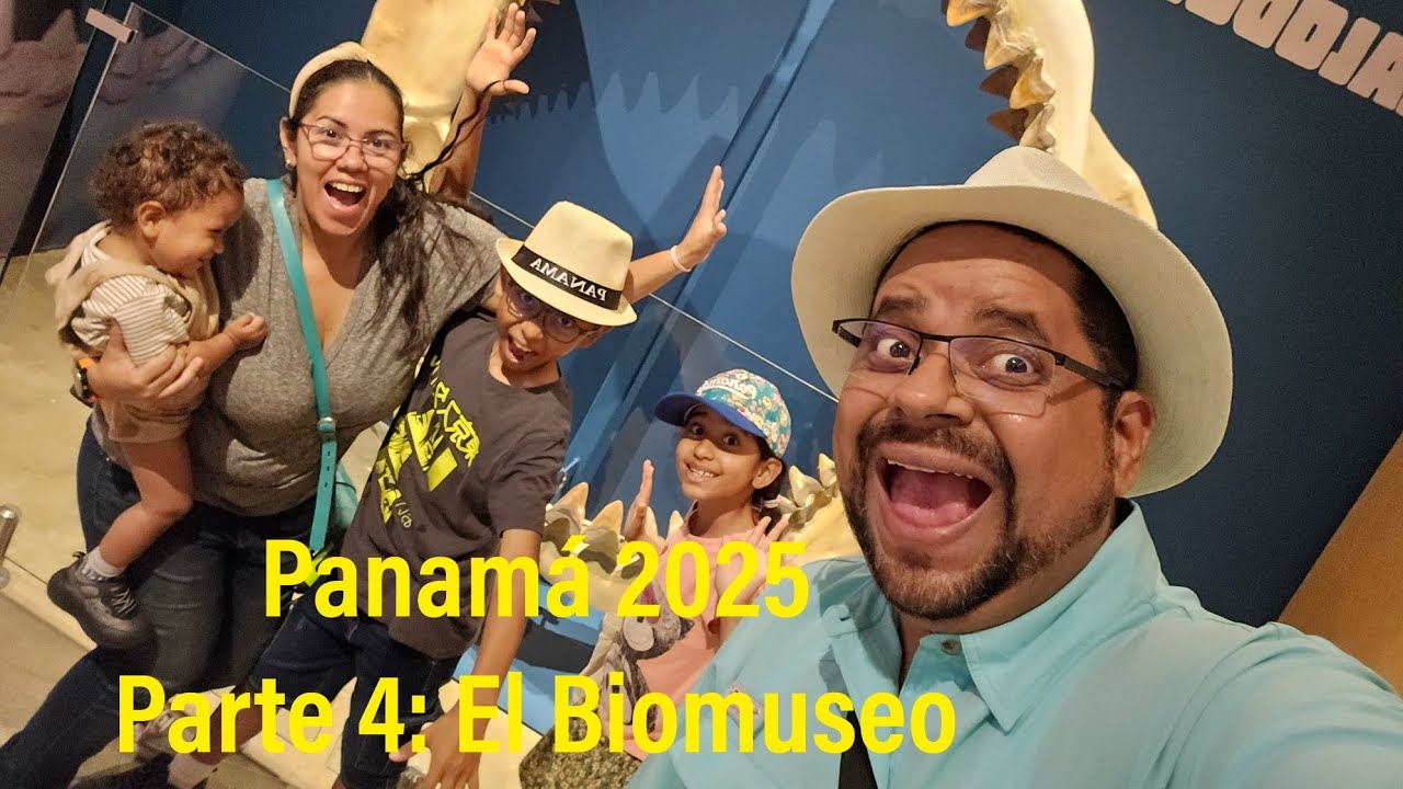 Viaje al Panamá - Parte 4 - Fuimos al Biomuseo en PANAMÁ 